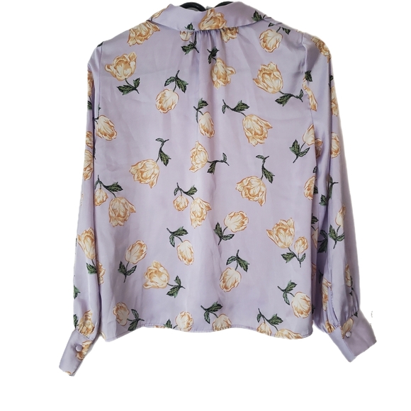 ZARA Women's Ruffle Blouse – Size S - Picture 3 of 9